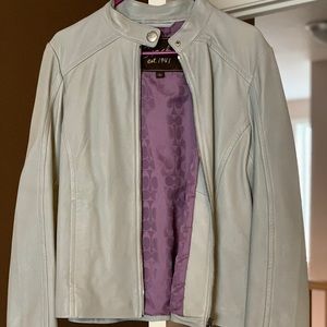 Like new Coach leather jacket